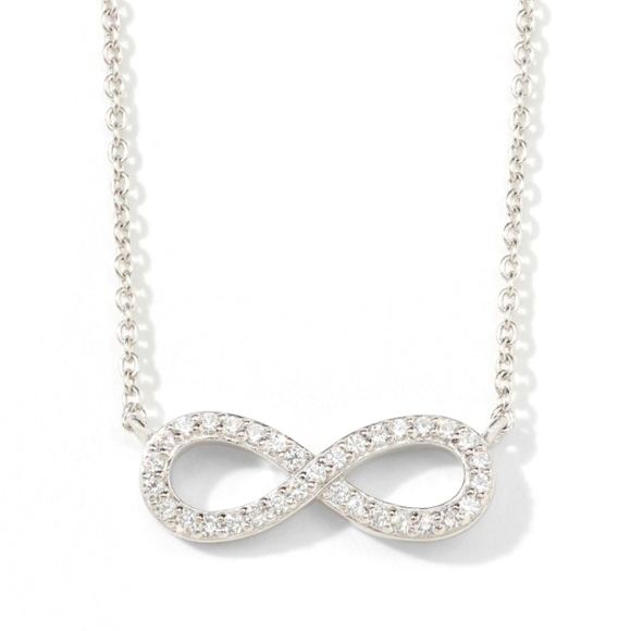 Touchstone Crystal Jewelry - Touchstone Crystal Infinity Necklace